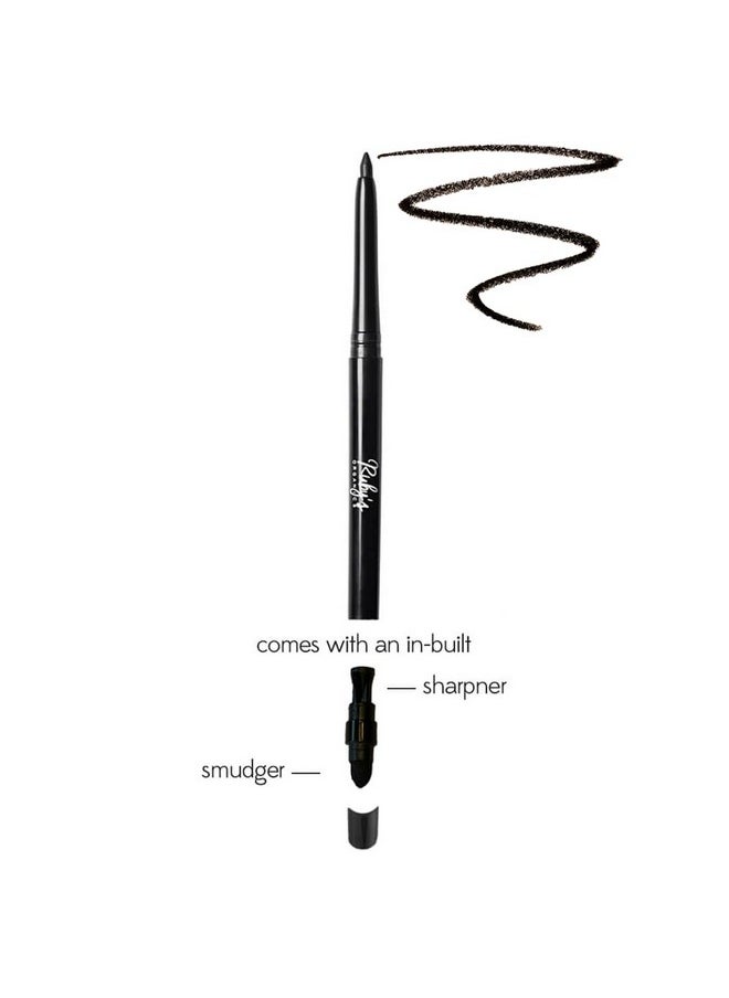 Ruby's Organics Kohl and Mascara Beauty Gift Kit for Women- Long-Lasting Intense Pigment, Smudge Proof, Everyday Eye Makeup Kajal, 100% Natural & Non-Toxic, Eye-Friendly, Daily Use - Black (Combo Pack of 2)