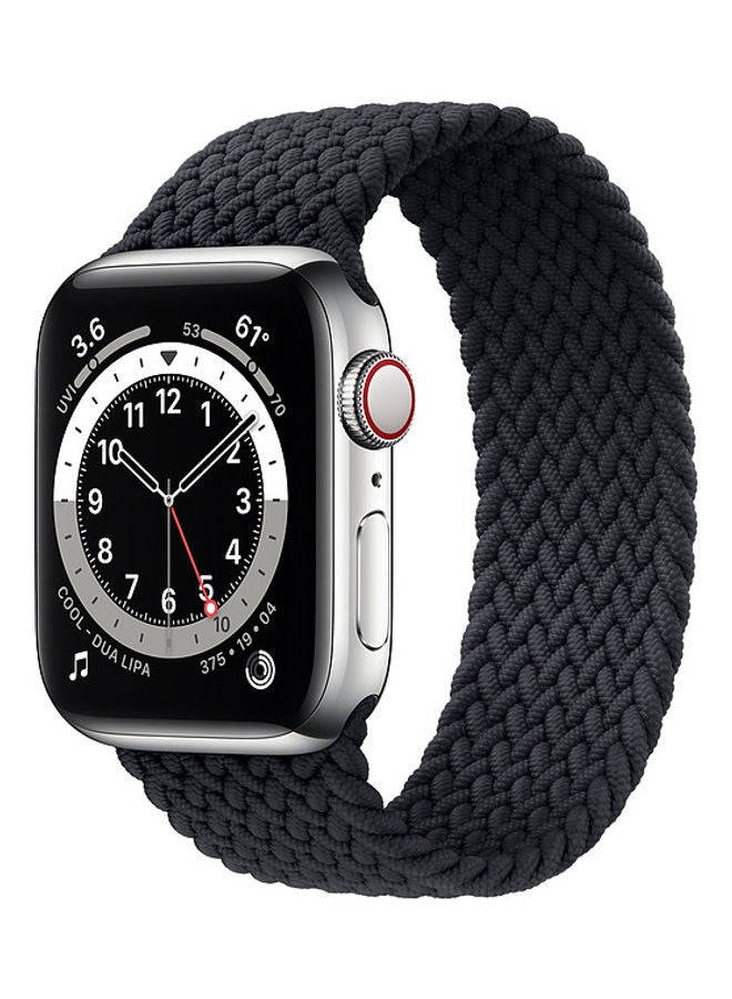 Replacement Strap Watchband For Apple Watch Series 7 41mm / 6 / SE / 5 / 4 40mm / 3 / 2 / 1 38mm Black