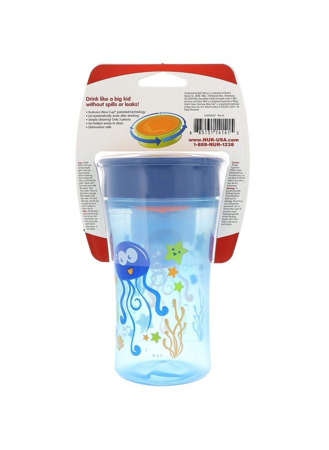 NUK Magic 360° Cup, 10 Ounce, Boy Colors