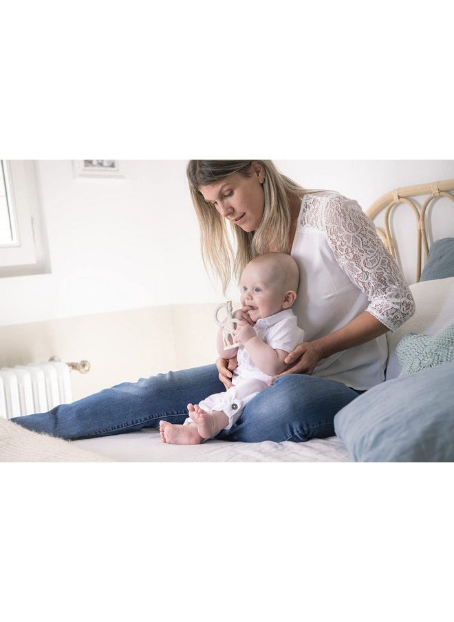 Sophie La Girafe So Pure Teething Ring 100% Natural Rubber teether for Babies from 0 Month to 12 Months BPA Free