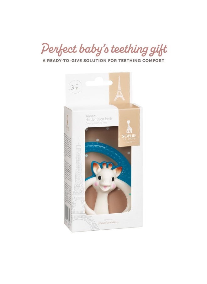 Sophie la girafe Cooling Teething Ring From 3 Months Soothes Baby's Inflamed Gums With Cooling Function.
