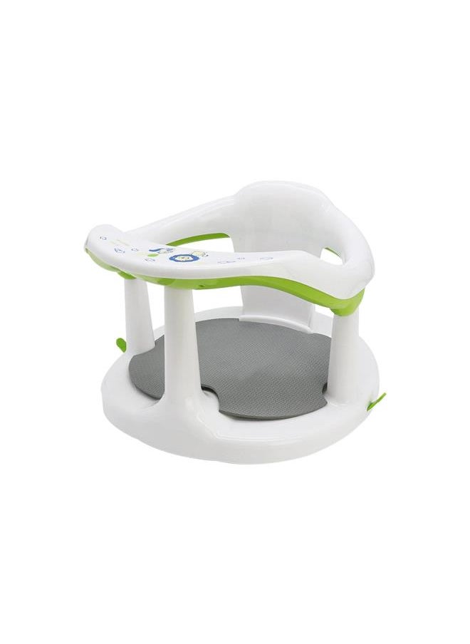 Baby Bath Seat Non-Slip Infant Baby Bath Chair with Suction Cups, Baby Shower Bath Tub Chair Seats Surround Sitting Support Chair for Babies 6 Months & Up (White), 630.0 grams