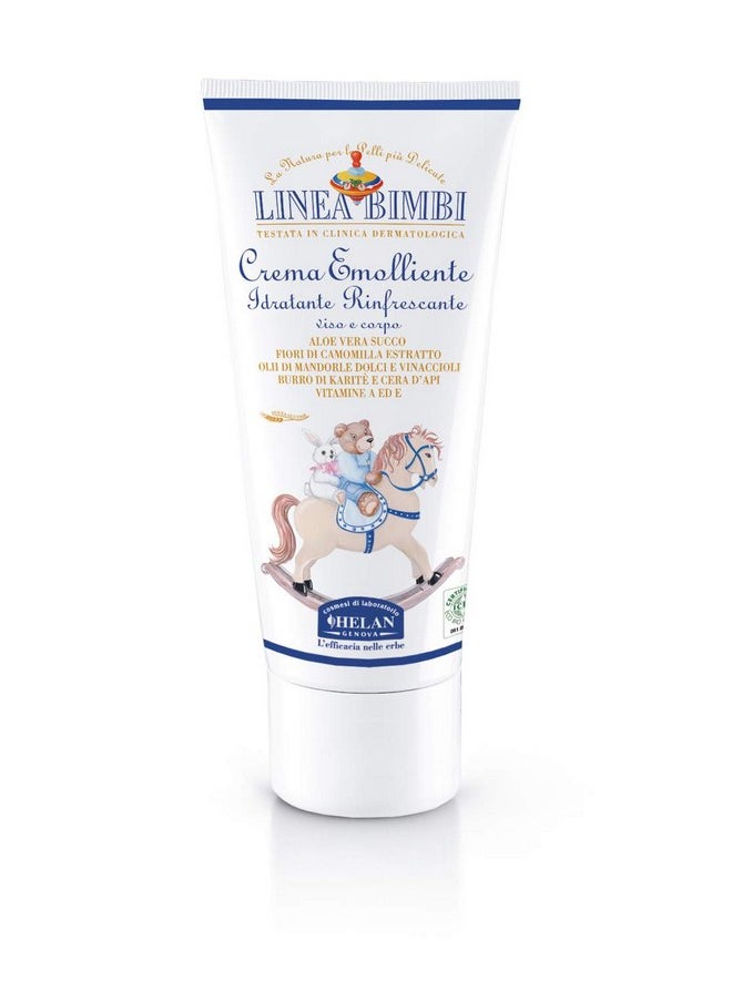 Helan Linea Bimbi - Soothing Baby Lotion for Face & Body with Vitamin E, Aloe Vera & Beeswax - Moisturizing & Refreshing Baby Cream for Delicate Skin, Baby Essentials for Newborn, Made in Italy 100ml