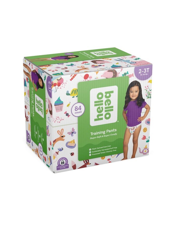 Hello Bello Training Pants Club Box - Sugar Rush & Tea Time - 2T-3T 84 Count