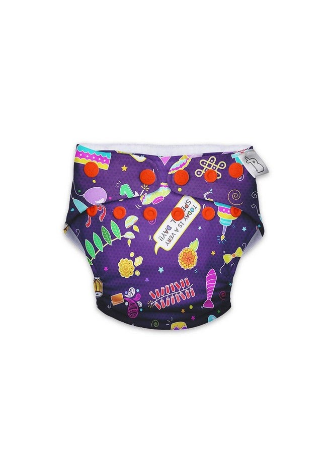 Superbottoms NEW UNO Freesize Cloth Diaper Set of 3| Cloth diaper for babies 3M to 3Y | Washable & Reusable cloth diaper | Comes with cloth diaper insert | 3 Diaper and 3 Organic cotton Soaker.