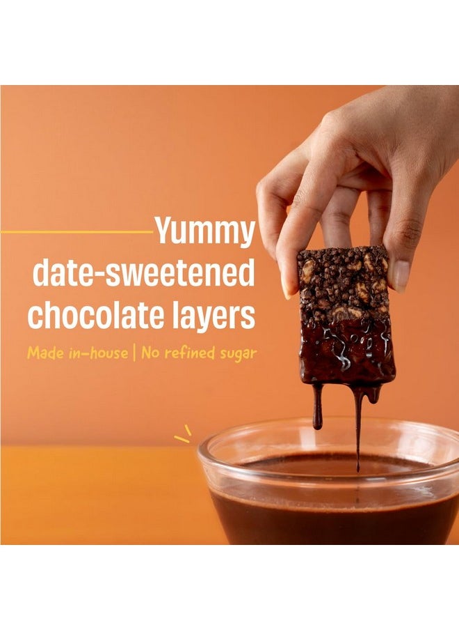 | 13G Protein Bar | Peanut Millet Cocoa | Pack Of 6 X 55G | No Refined Sugar | No Added Flavours | No Preservatives