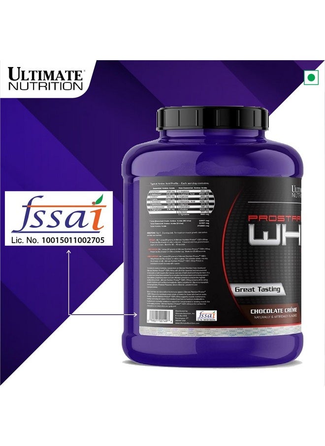 Prostar Whey Protein Powder, Low Carb Protein Shake With Bcaas, Blend Of Whey Protein Isolate Concentrate And Peptides, 25 Grams Of Protein, Keto Friendly, 5 Pounds, Chocolate Creme