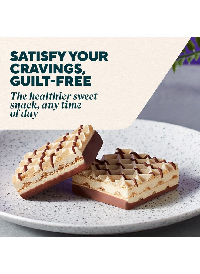 Myprotein Protein Bars, Crispy Protein Wafers, 15g High Protein Snacks, Box of 10 Vanilla Wafers Packs, Milk & Whey Protein Isolate, Light & Crunchy Snack Bars, Delicious Protein Bar Squares