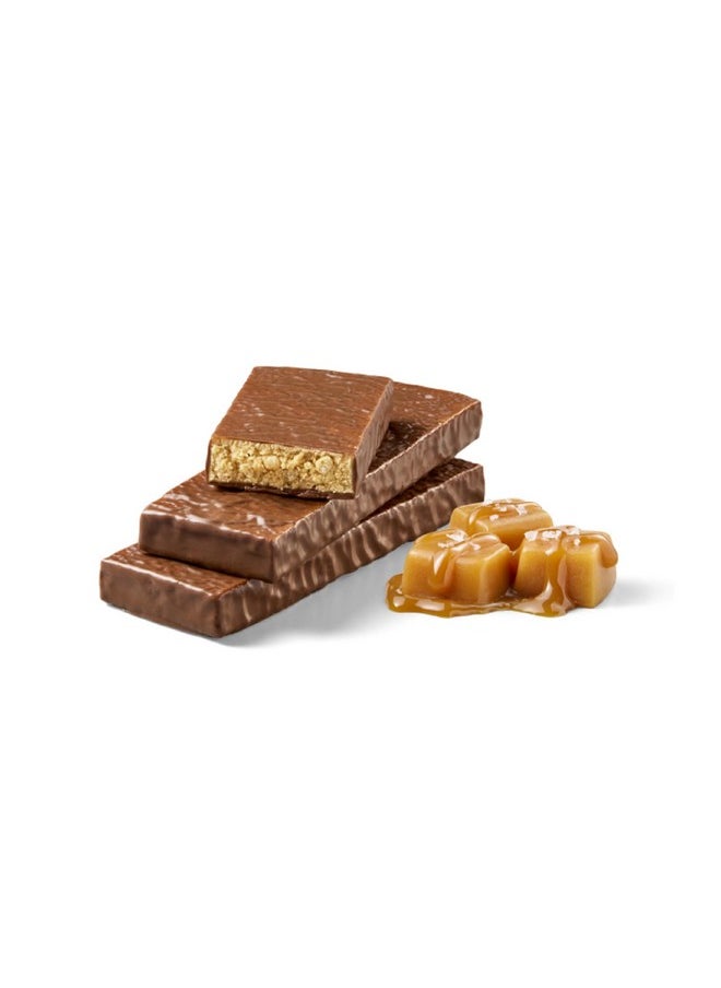 think! Protein Bars with Chicory Root for Fiber, Salted Caramel, Snack Bars without Artificial Sweeteners, 1.4 Oz, 10 Ct