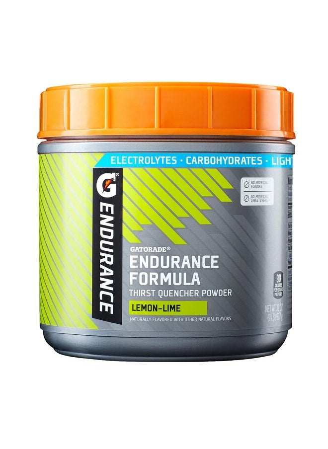Gatorade Endurance Formula Powder, Lemon Lime, 32 Ounce (Pack of 1) (Packaging may vary)