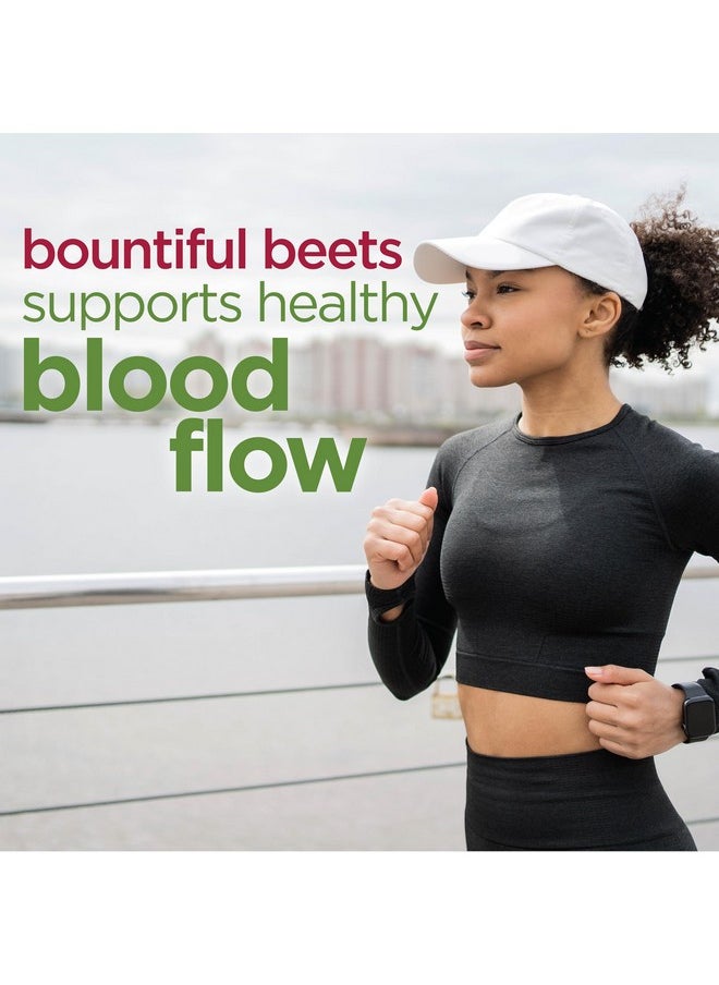 COUNTRY FARMS Bountiful Beets Gummies, Circulation Superfood, Promotes Energy and Endurance, Nitric Oxide Booster, 30 Servings, White, 60 Count