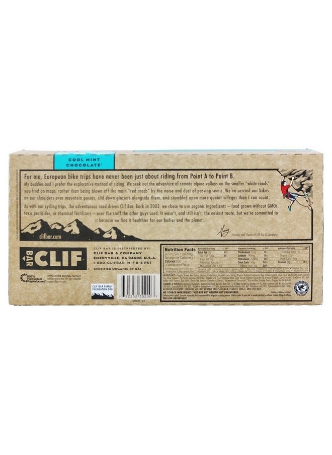 Clif Bar Energy Bar - Cool Mint Chocolate 12 Bar(S)