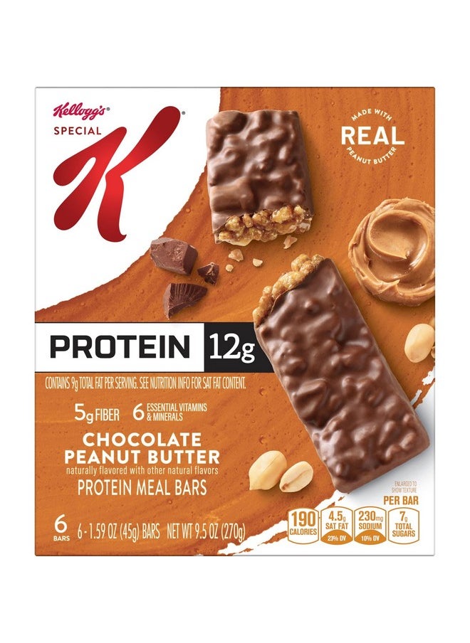 Kel Spc K 6Pk Meal Bar Ch Size 9.5Z Kel Spc K 6Pk Meal Bar Chocolate Peanutbutter