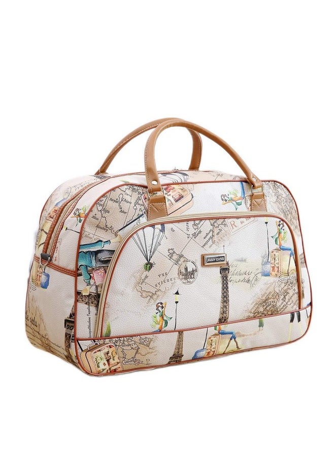 PALAY® Duffle Bags Travel Bags for Women PU Waterproof Large Travel Duffel Bag Carry on Shoulder Bag with Shoulder Strap Carry On Bag for Trip