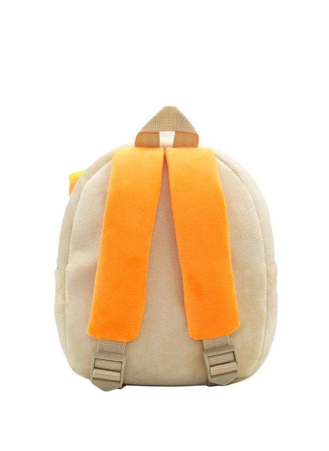 blue tree School Bag for Cute Kids for (1-6 Years), Preschool Soft Plush Bulldozer Truck Unicorn Bag, Mini Cartoon Backpack for Baby Boys and Girls