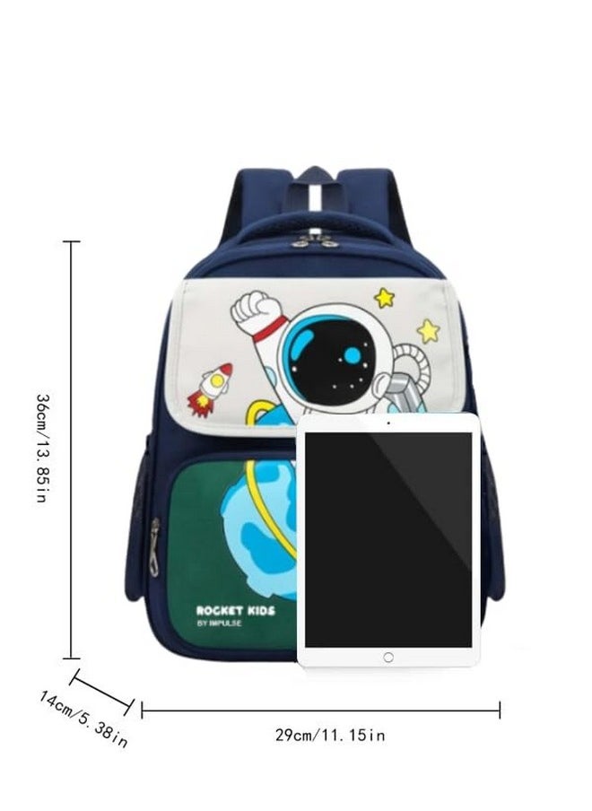 Impulse Astronaut I 27L Unisex Stylish &Trendy Water Resistant printed Bag, College travel Backpack, School Bag for boys & girls
