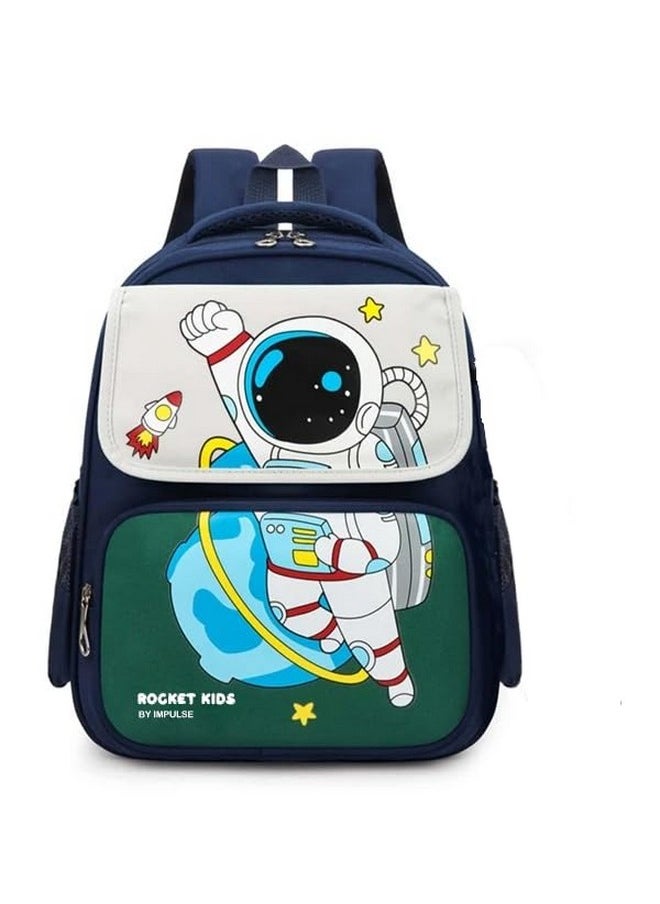 Impulse Astronaut I 27L Unisex Stylish &Trendy Water Resistant printed Bag, College travel Backpack, School Bag for boys & girls