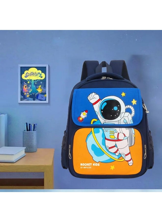 Impulse Astronaut I 27L Unisex Stylish &Trendy Water Resistant printed Bag, College travel Backpack, School Bag for boys & girls