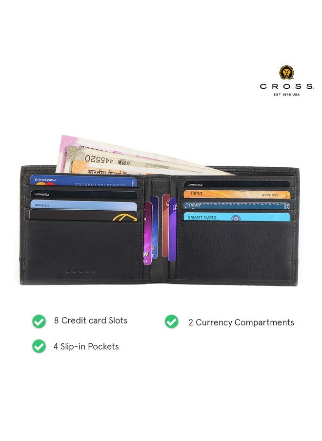 Cross Black Leather Men's Wallet (AC068120-1)
