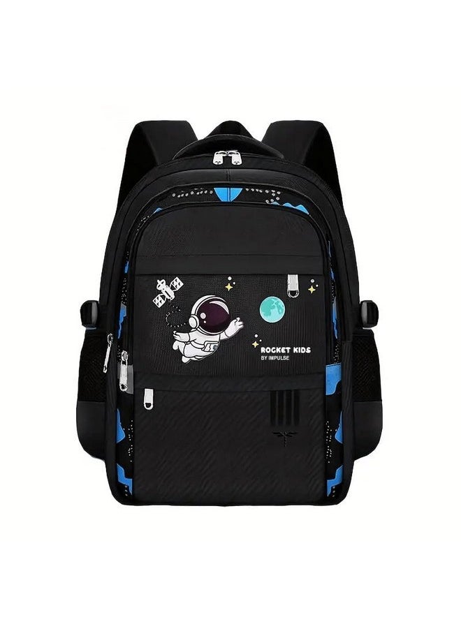 Impulse Astronaut 27L Unisex Stylish &Trendy Water Resistant printed Bag, College travel Backpack, School Bag for boys & girls
