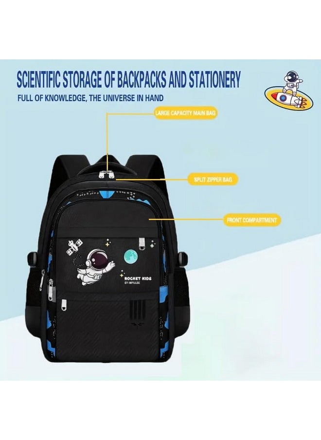 Impulse Astronaut 27L Unisex Stylish &Trendy Water Resistant printed Bag, College travel Backpack, School Bag for boys & girls