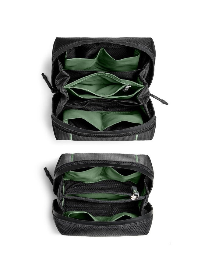 DailyObjects Black Ripstop Vault Tech Organiser Combo