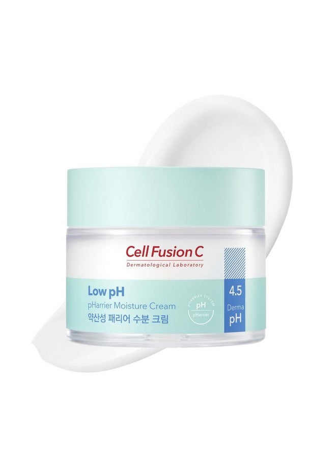 Cell Fusion C Low pH pHarrier Moisture Cream, Lightweight Daily Moisturizer with 4 Hyaluronic Acids and Ceramide, 2.7 fl.oz