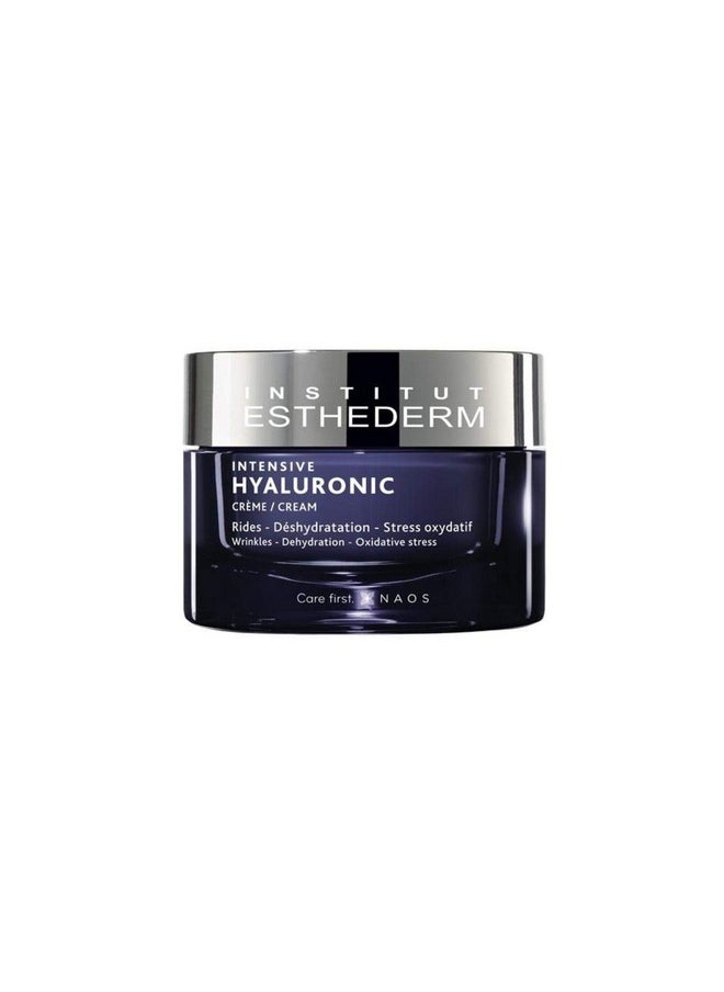Institut Esthederm - Intensive Hyaluronic Cream - Face, Neck and Décolleté - Wrinkles and Fine Lines - Dehydrated Skin