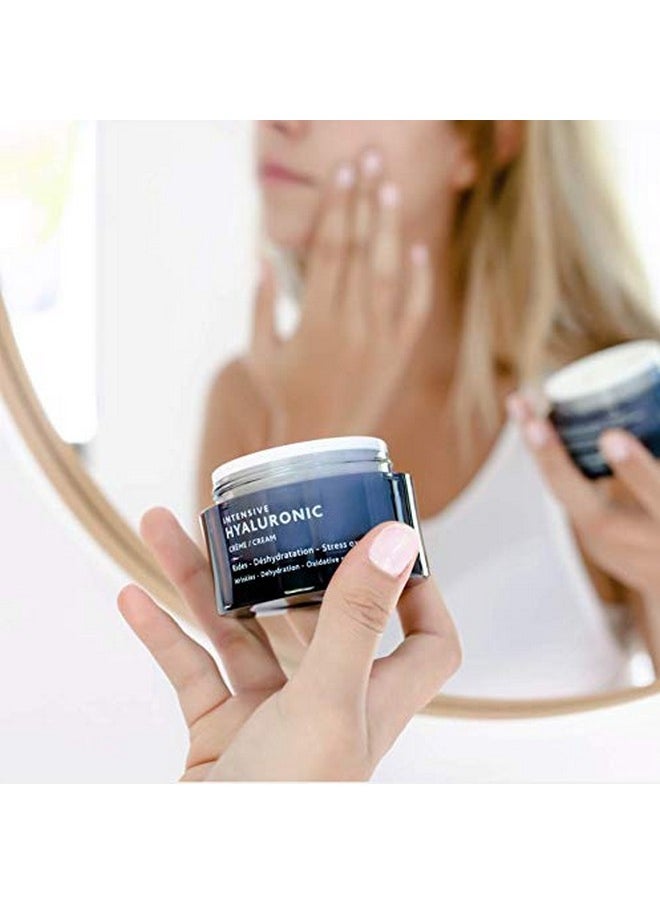 Institut Esthederm - Intensive Hyaluronic Cream - Face, Neck and Décolleté - Wrinkles and Fine Lines - Dehydrated Skin