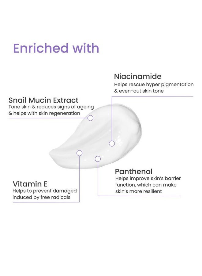 Earth Rhythm Phyto Niacin Skin Repair Moisturizer With Niacinamide for Long Lasting Hydration | Repairs Damaged Skin, Fades Acne Scars for Dry & Normal Skin - 50gm
