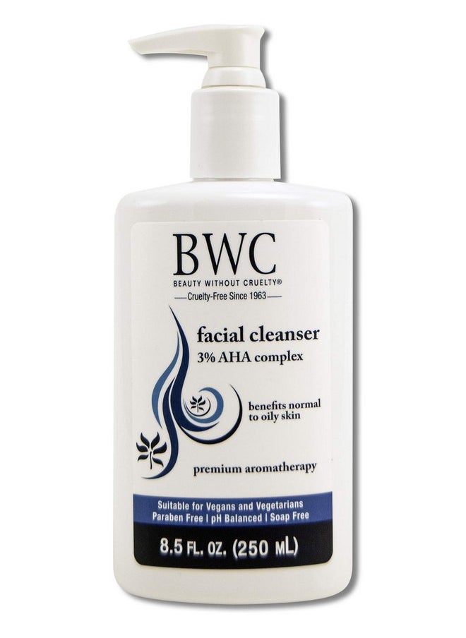 Beauty Without Cruelty A.H.A. 3% Facial Cleanser, 8.5 ozs.
