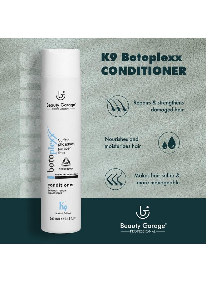 Beauty Garage K9 Combo Set (Botoplexx Shampoo 300ml + K9 Botoplexx Conditioner 300ml + K9 Botoplexx Retention Masque 300ml)
