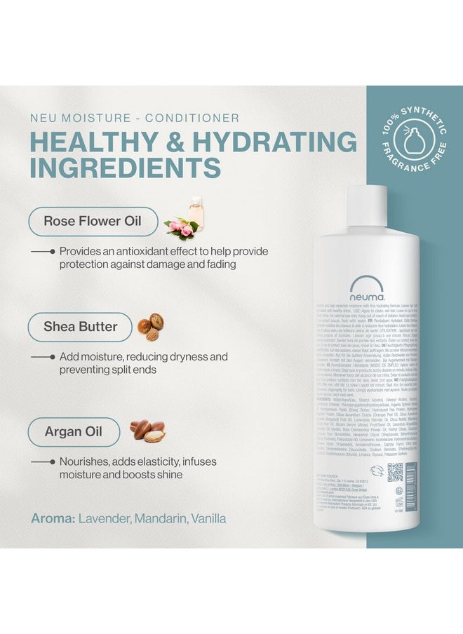 NEUMA Neu Moisture Conditioner 32 Fl. Oz. Moisturizing Conditioner, Lavender, Mandarin & Vanilla Scent