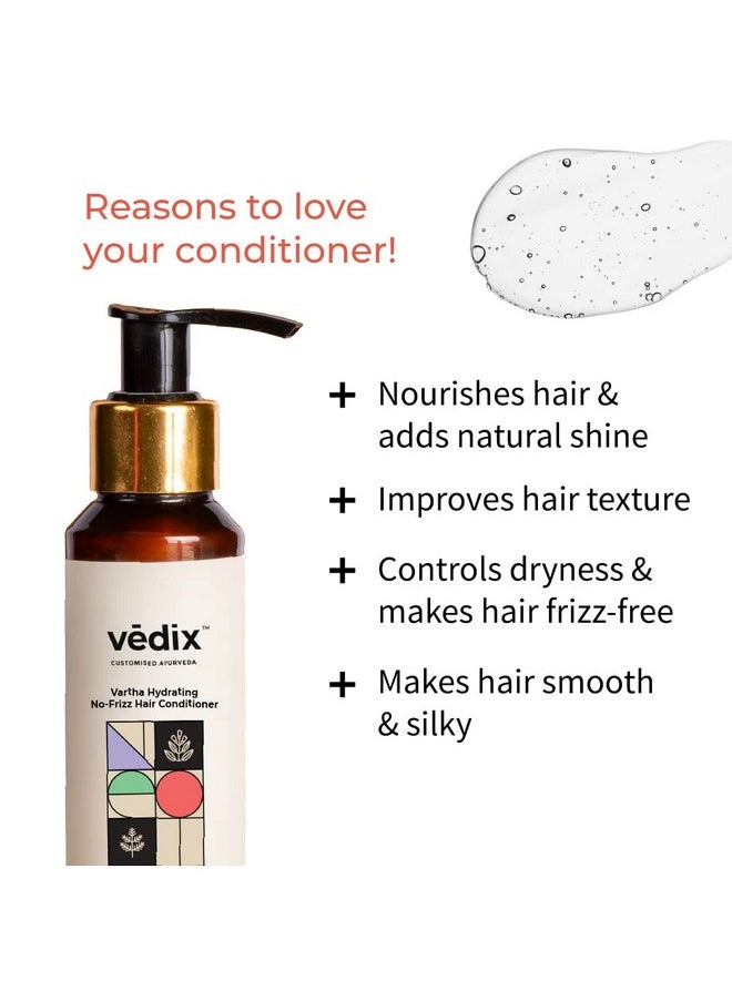 Vedix Customised Hair Fall Combo - Shampoo For Normal-Oily Hair - Anti Hair Fall Shampoo - Hair Conditioner - For Hair Fall - 200 ml