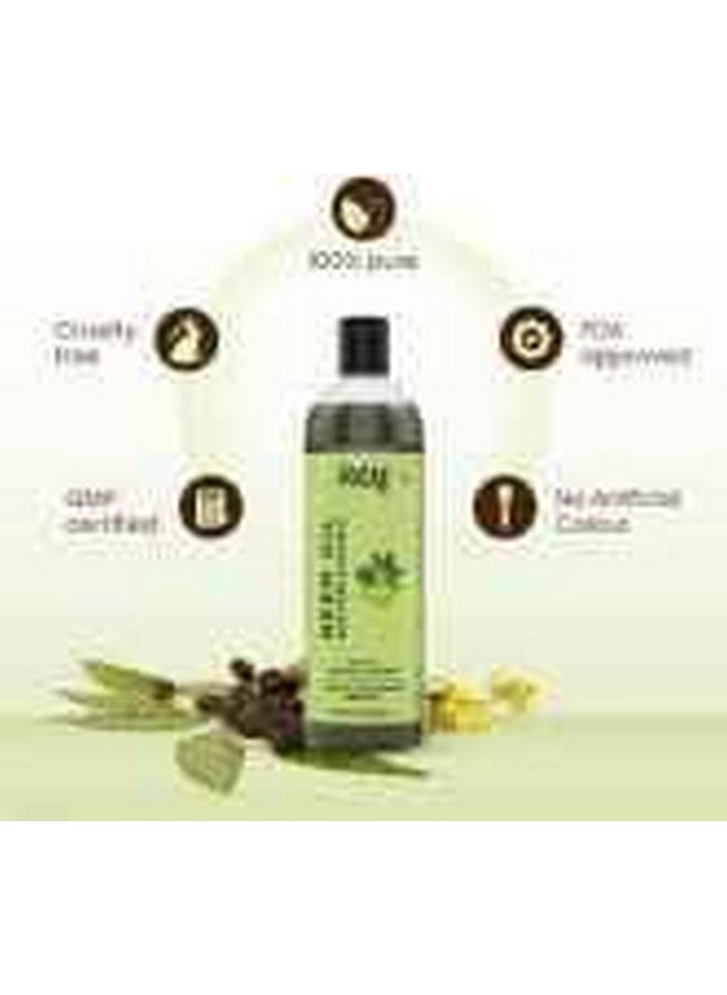 Rey Naturals Pure Neem Oil For Skin & hair | Hair Oil for Hair Growth, Dandruff Relief, Scalp Infection & Healthy Hair | Body Massage Oil For Men And Women - 200ML