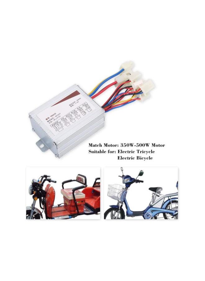 Brushed Controller E Bike Brushed Motor Controller for Electric Bike Bicycle Skateboard 24V 500W