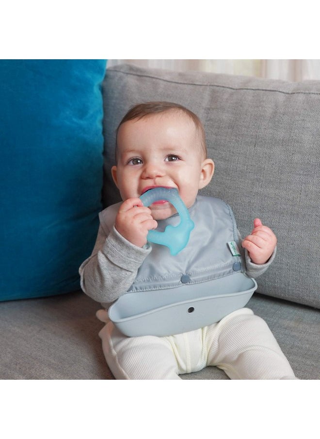 Cool Nature Teether (2 Pack)-Yellow/Aqua Set