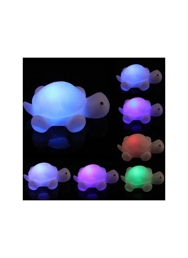 Cute Turtle Hedgehog Night Light for Kids Room, LED 7 Colours Changing Night Light Lamp for Home Room Decor, Nursery Bedroom Decorations, Table Ornament, Children Birthday Gift (A)