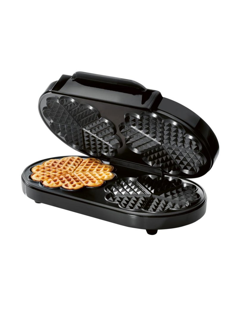 SILVERCREST® KITCHEN TOOLS double waffle iron, with baking plate made of high-quality die-cast