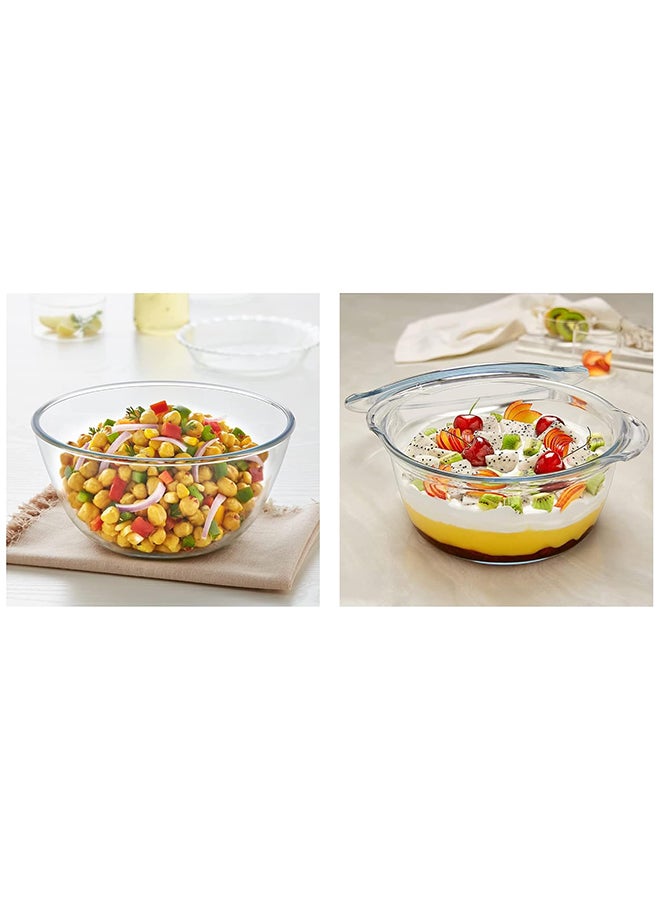 Deep Round Casserole With Flat Lid 2.5 L