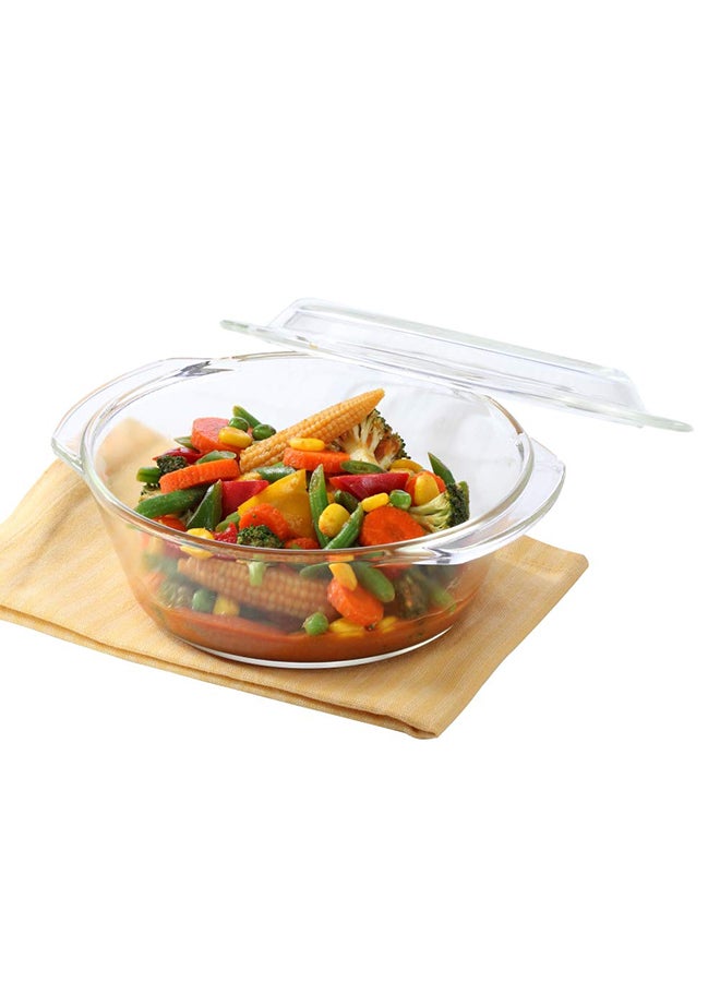 Deep Round Casserole With Flat Lid 2.5 L