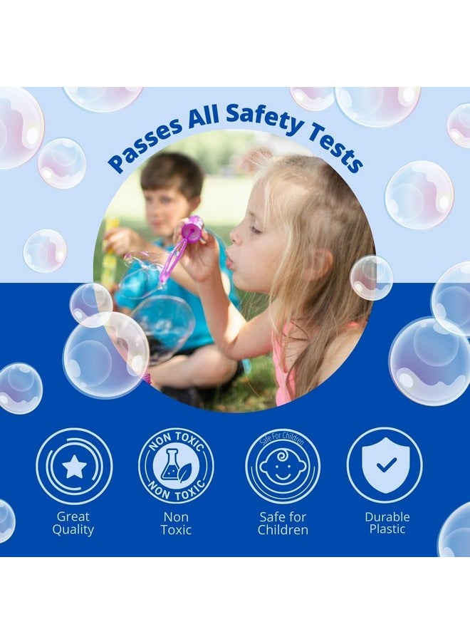 Toyshine Pack of 2 Bubble Wands Sticks for Endless Joy & Fun Bubble Solution for Children Party Favors Birthday Return Gift for Kids Boys Girls - Multicolor