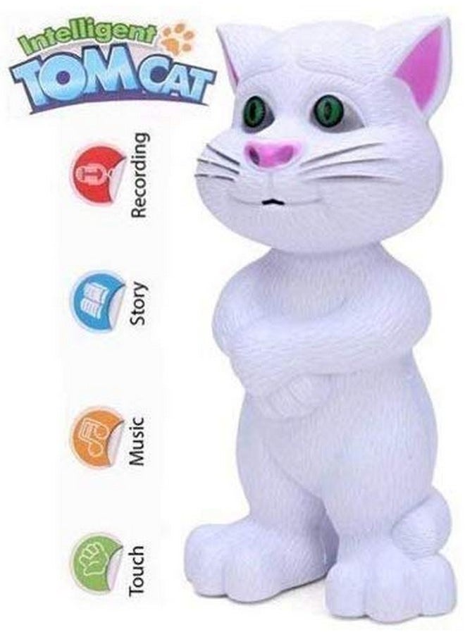 SHREEJIIH Talking Cat with Stories and Songs, Touch Functions (Multicolored)