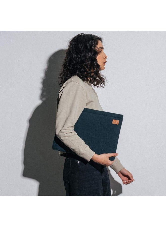 DailyObjects Midnigh Blue Skipper Sleeve Small Compatible for iPad/Tablet 11 inch
