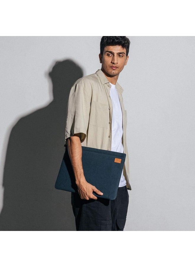 DailyObjects Midnigh Blue Skipper Sleeve Small Compatible for iPad/Tablet 11 inch