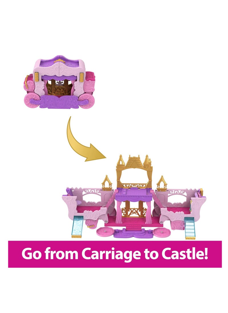 Disney Princess Carriage To Castle Transforming Playset