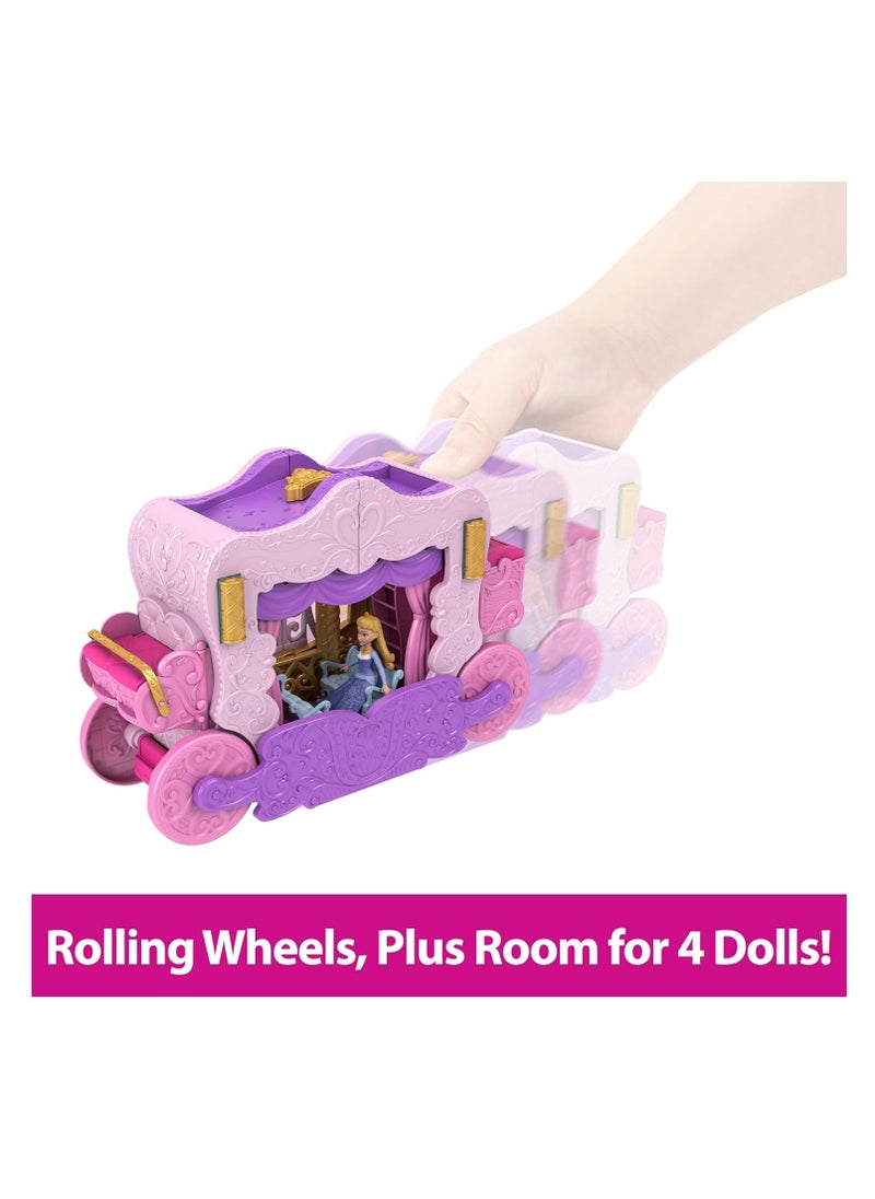 Disney Princess Carriage To Castle Transforming Playset