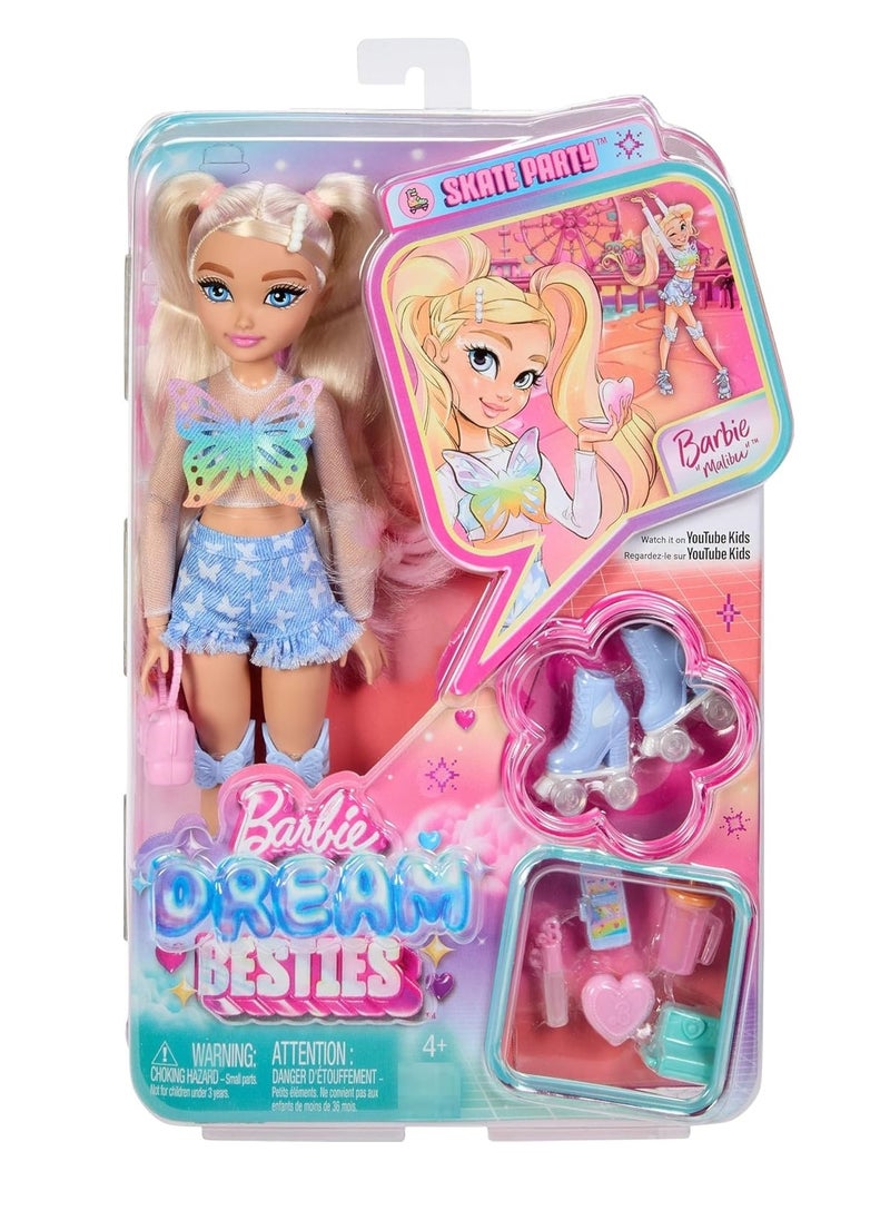 Barbie Dream Besties Roller Skating - Malibu