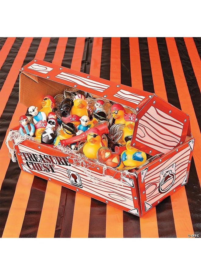 Fun Express Mega Rubber Ducky Assortment | 100 Pieces | Favors, Giveaways, Rewards, Gifts, Takeaways, Kid's Birthday, Christmas, Easter, Halloween