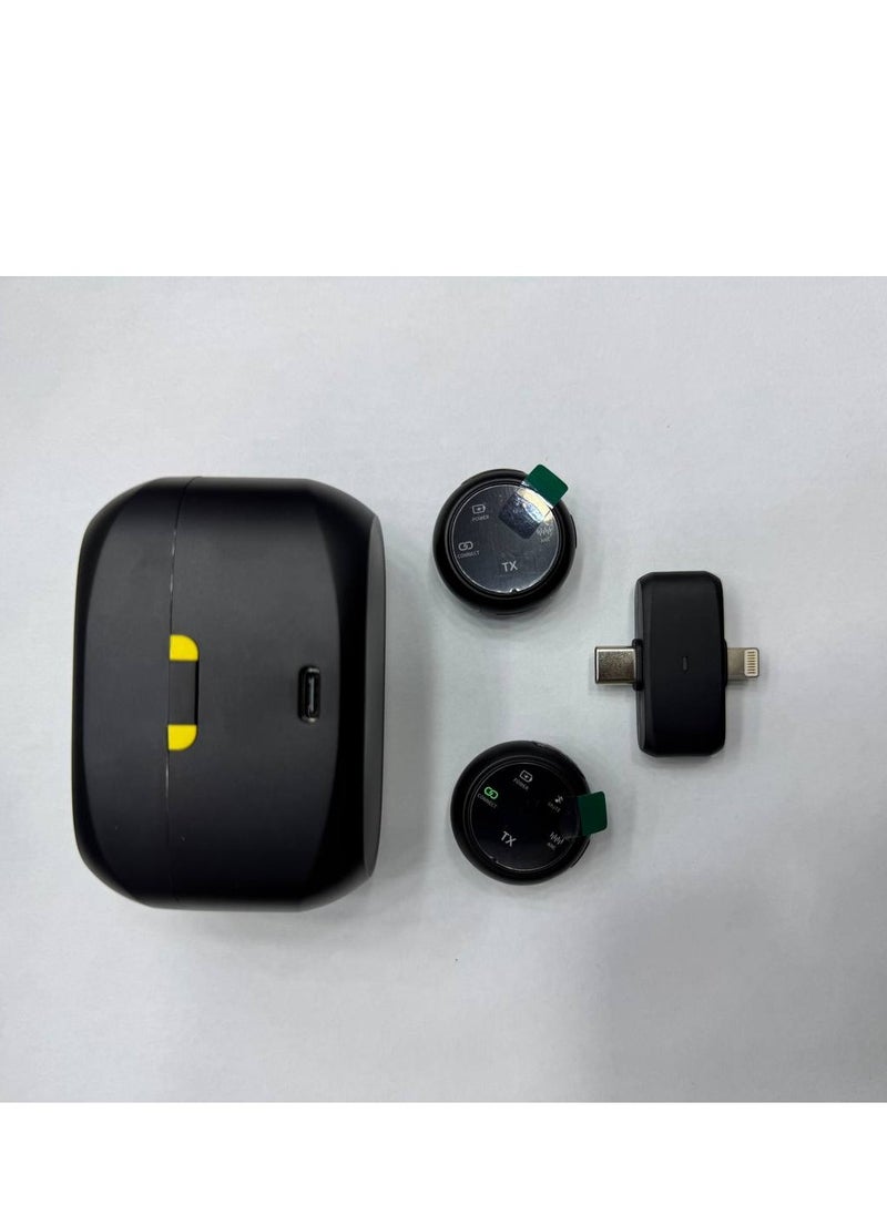 HEPU COLLAR CLIP BUTTON MICROPHONE